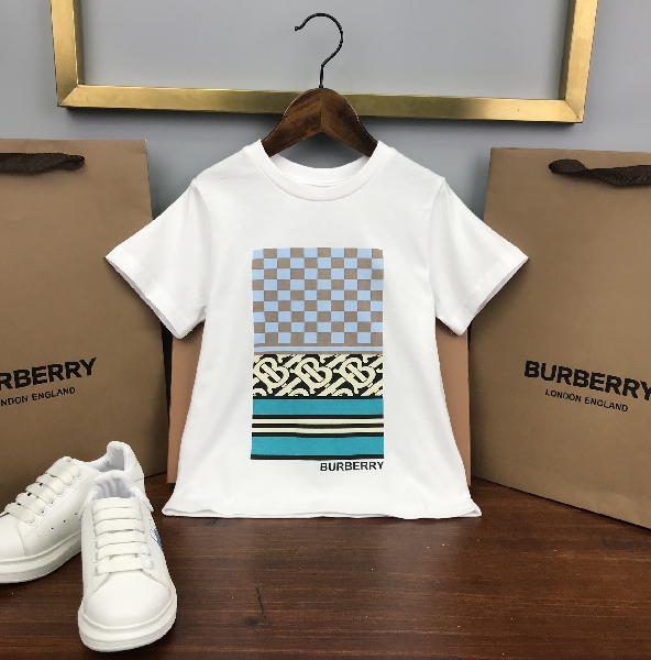 Replica Burberry 2022 New Children T-shirt