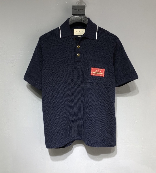 Replica GUCCI 2022SS new arrival GG knitting POLO Shirt