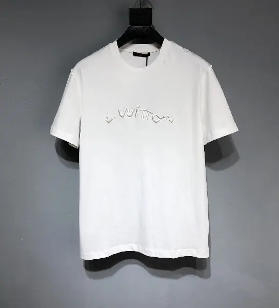 Replica LOUIS VUITTON 2022 New Logo Printing T-shirt