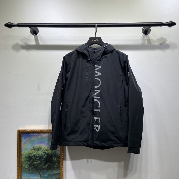 Replica Moncler Jacket Oxybelis Cotton Hoodie in Black