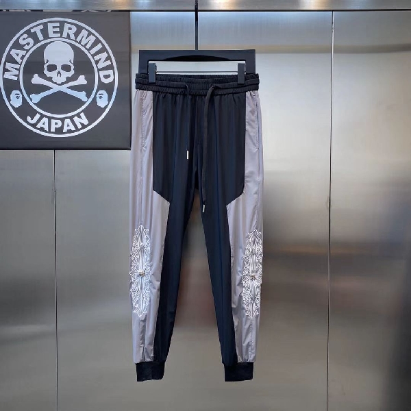 Replica Chrome Hearts Pants Nylon in Black