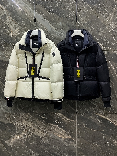 Replica New Moncler Down Jacket White Goose Down in Multip