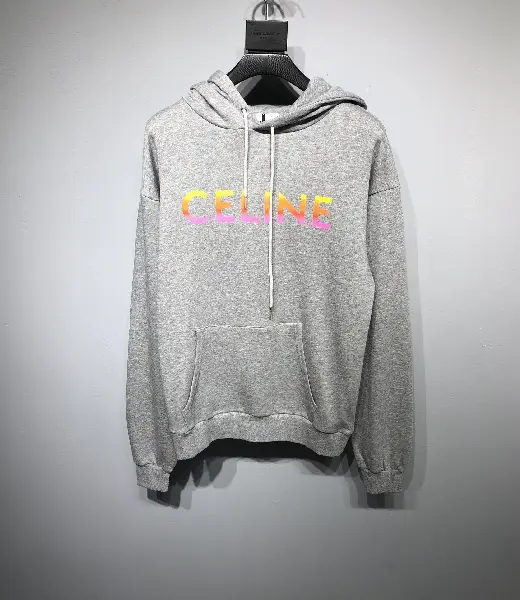 Replica CELINE 2022FW fashion hoodies in grey