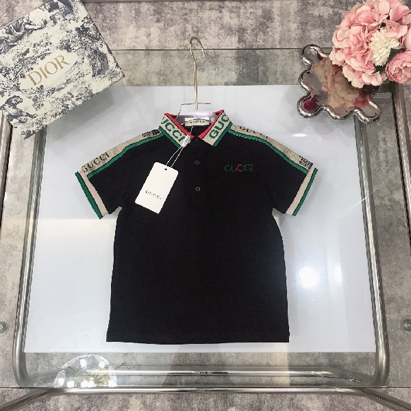 Replica Gucci 2022 New Boy's Polo Shirt