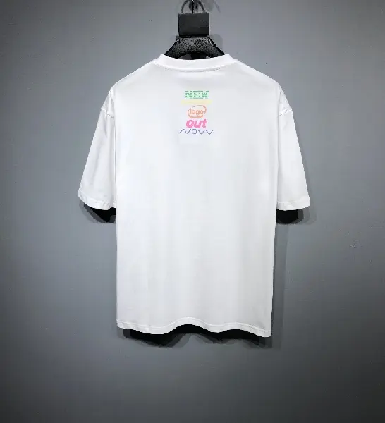 Replica BALENCIAGA 2022SS fashion T-shirt in white