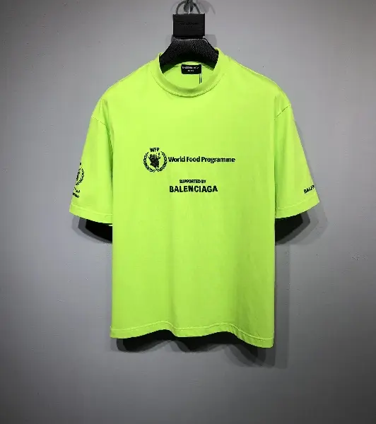 Replica BALENCIAGA 2022SS fashion T-shirt in green