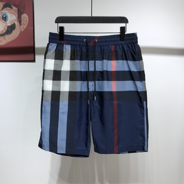 Replica Burberry Shorts Check Drawcord Swim