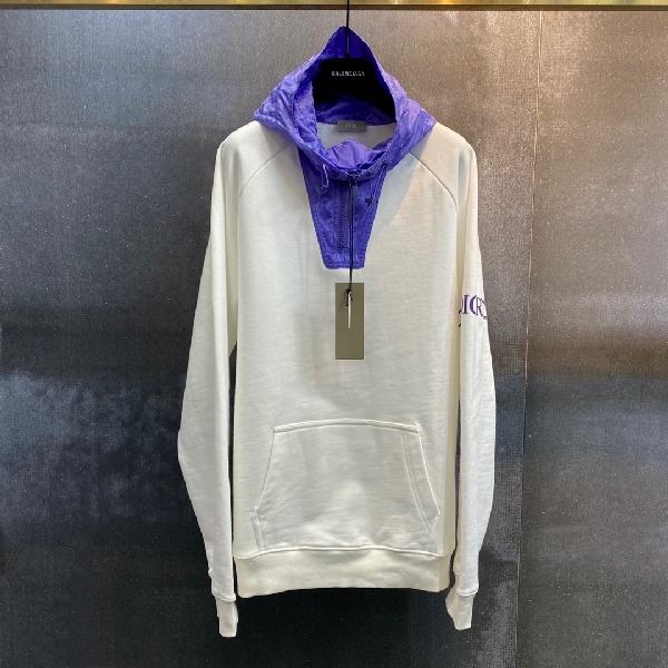 Replica Dior Hoodie Oversized Cotton in White