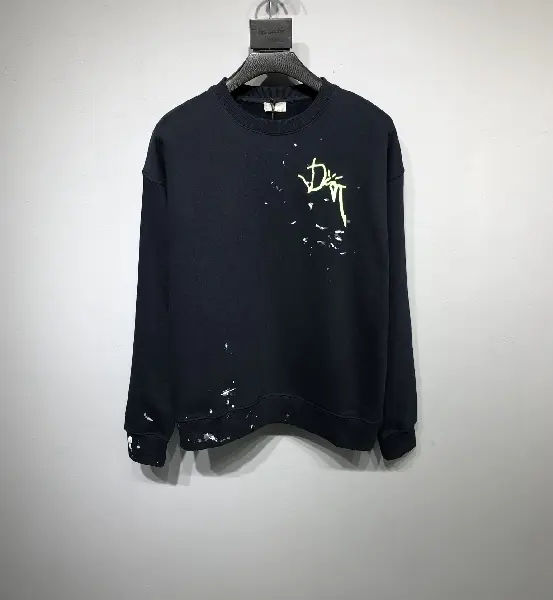 Replica Dior 2022FW fashion hoodies in black