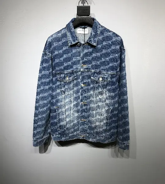 Replica BALENCIAGA 2022SS Denim jacket in blue