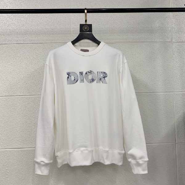 Replica Dior Sweatshirt Oversized Cotton in White