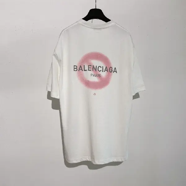 Replica BALENCIAGA 2022SS fashion T-shirt in white