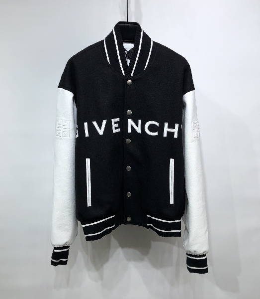 Replica Givenchy Jacket Baseball in Black