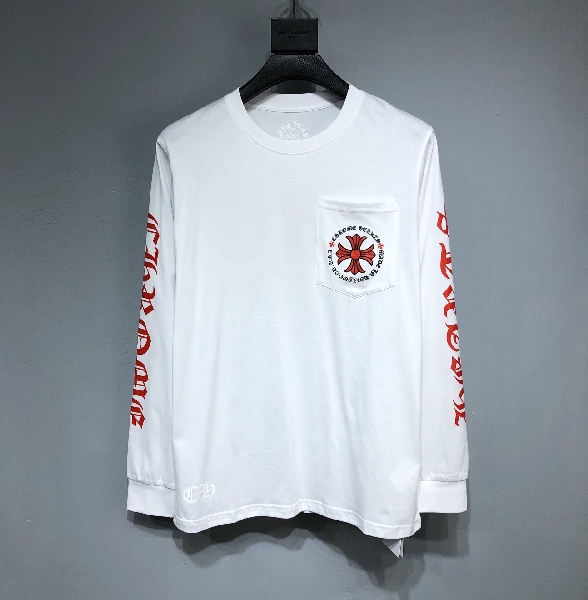 Replica Chrome Hearts Printing T-shirt Long Sleeve