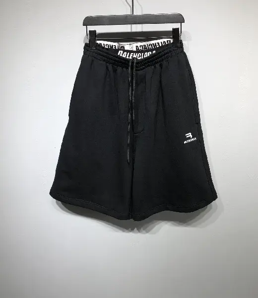 Replica BALENCIAGA 2022SS fashion shorts in black