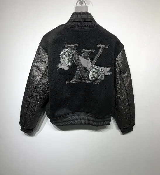 Replica LOUIS VUITTON 2022 girdling baseball jacket