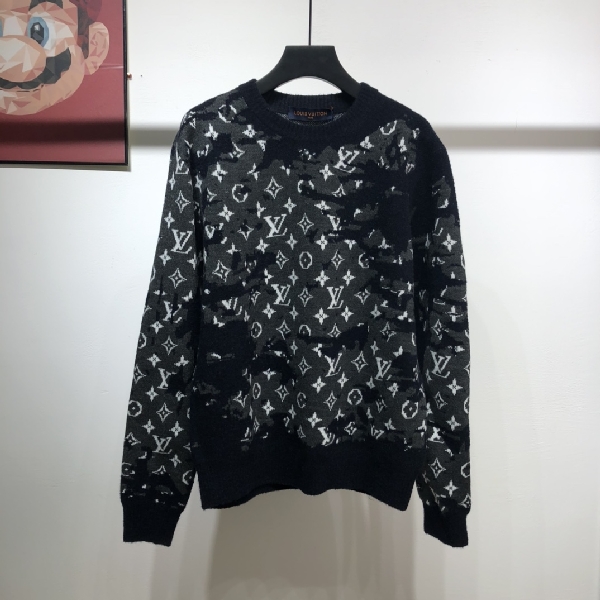 Replica Louis Vuitton Sweatshirt Distressed Monogram