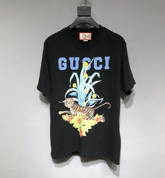 Replica GUCCI Double G 2022SS Tiger T-Shirt