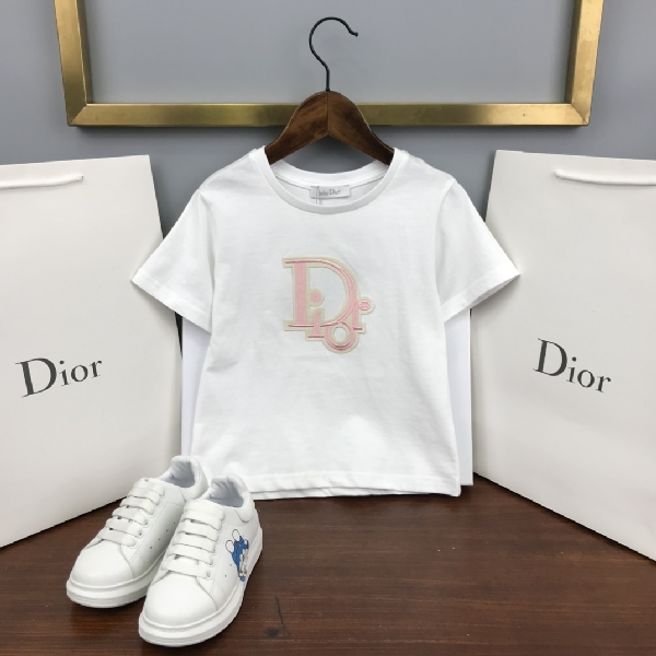 Replica Dior 2022 New Girl's T-shirt