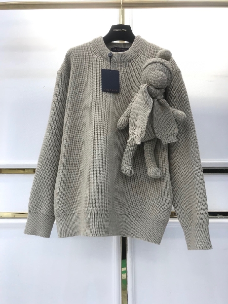 Replica Louis Vuitton Sweatshirt Stitched Teddy Pullover