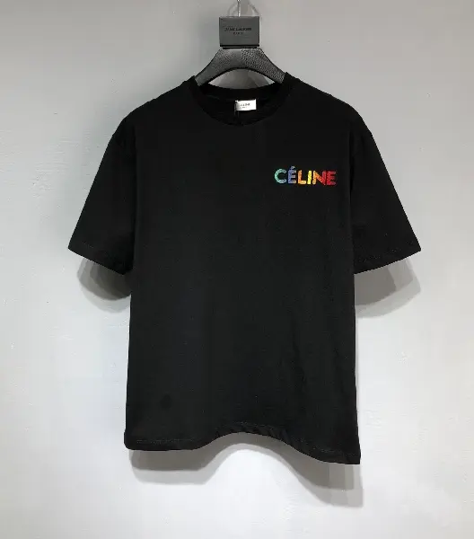 Replica CELINE 2022SS new arrival T-shirt in black