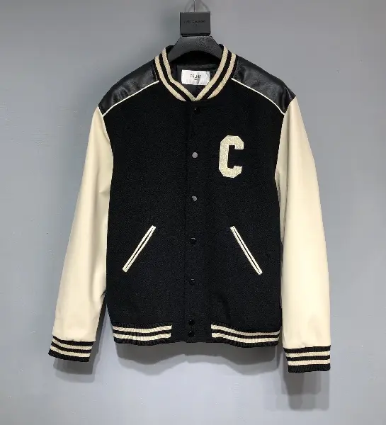 Replica Celine fashion varsity jacket