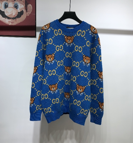 Replica Gucci Sweatshirt Freya Hartas GG animal wool