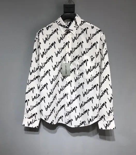 Replica BALENCIAGA 2022ss fashion shirt in white