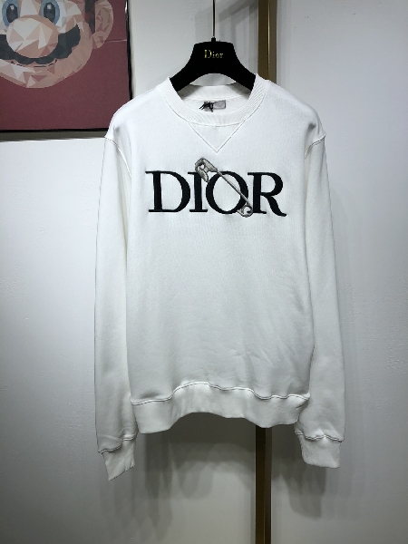 Replica Dior Sweatshirt Oversized Cotton in White