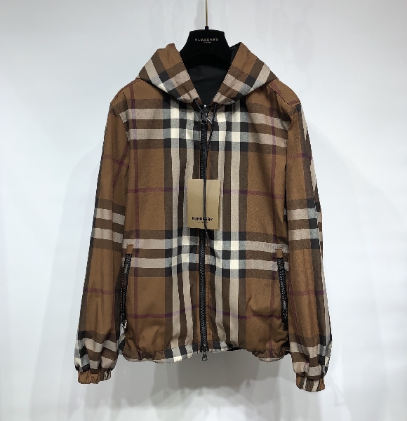 Replica Burberry Jacket Reversible Vintage Check