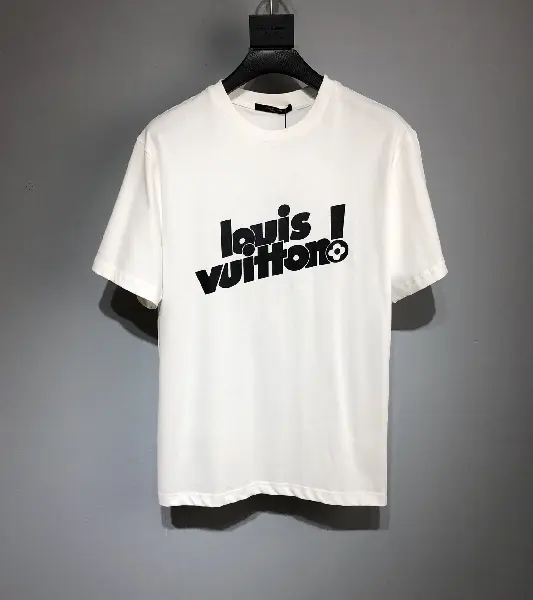 Replica Louis Vuitton 2022 Logo printing T-Shirt