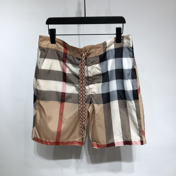 Replica Burberry Shorts Check Drawcord Swim