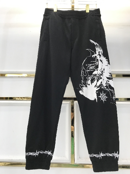 Replica Givenchy Pants gothic in Black