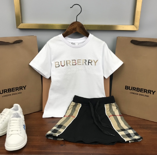 Replica Burberry 2022 New T-shirt and Shorts Set