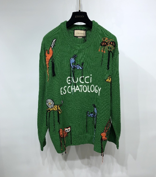 Replica Gucci Sweatshirt Freya Hartas animal wool