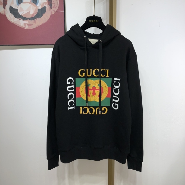 Replica Gucci Hoodie Oversize with Gucci logo