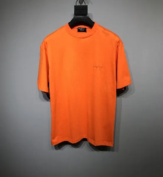 Replica BALENCIAGA 2022SS fashion T-shirt in orange