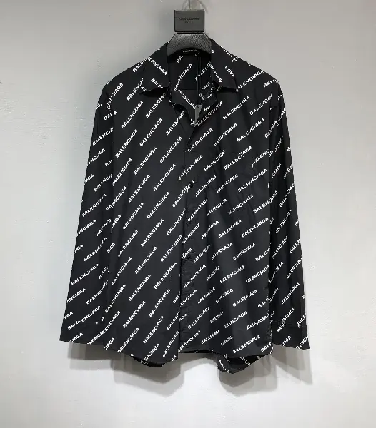 Replica BALENCIAGA 2022ss fashion shirt in black