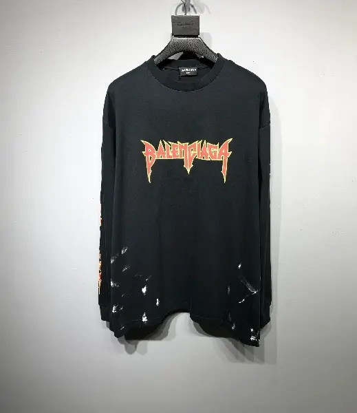 Replica BALENCIAGA 2022SS fashion hoodies in black