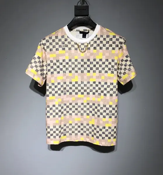 Replica LOUIS VUITTON 2022 New Mosaic T-shirt