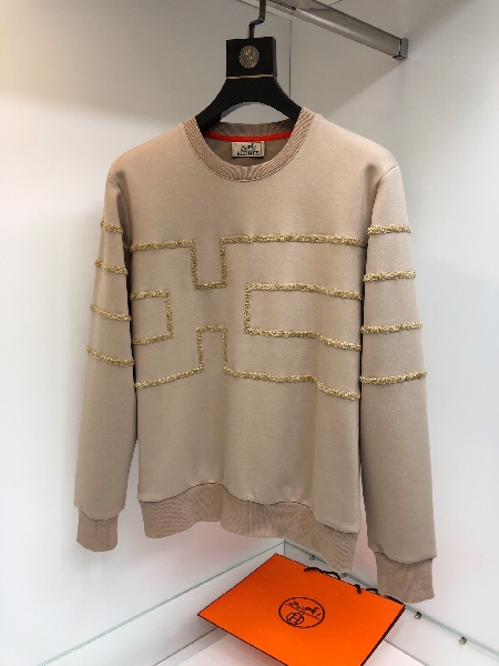 Replica Hermes Sweatshirt Wool in Cream