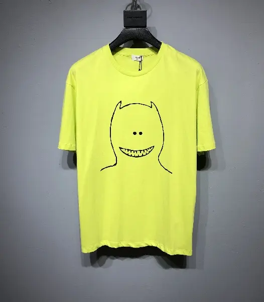 Replica CELINE 2022SS new arrival T-shirt in yellow