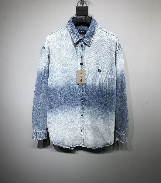 Replica BALENCIAGA 2022SS Denim jacket in blue