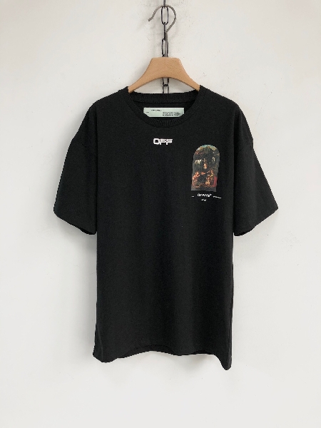 Replica Off-White T-shirt Cotton in Black