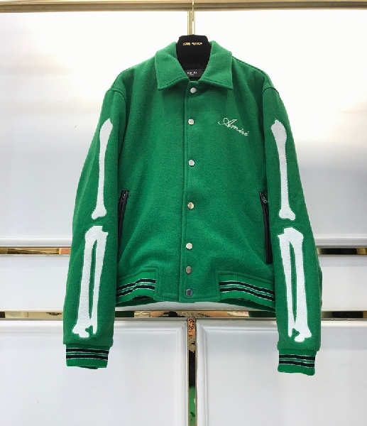 Replica AMIRI BONES Jackets in Green