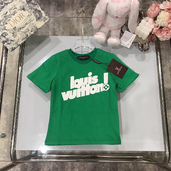 Replica LV New Letter Printing Children's T-shirt