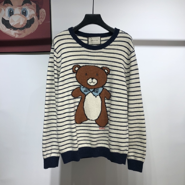 Replica Gucci Sweatshirt Freya Hartas GG animal wool