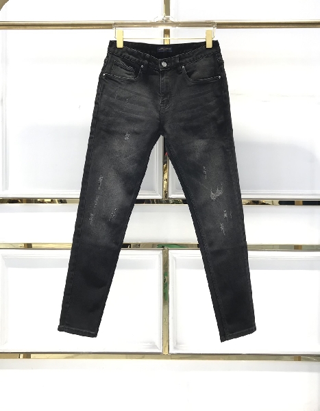 Replica Balenciaga Pants Baggy Jeans in Black