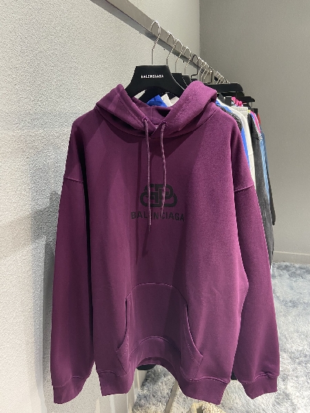 Replica Balenciaga Hoodie BB Pixel Medium Fit