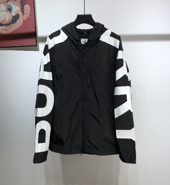 Replica Burberry Jacket Letter Graphic Technical